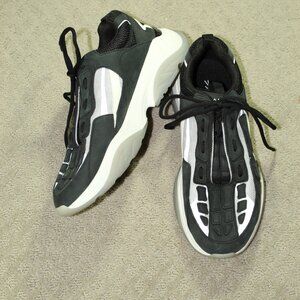 NWOT AMIRI Skel Skeleton Low-Top Leather Sneakers US 11 Mens Black White